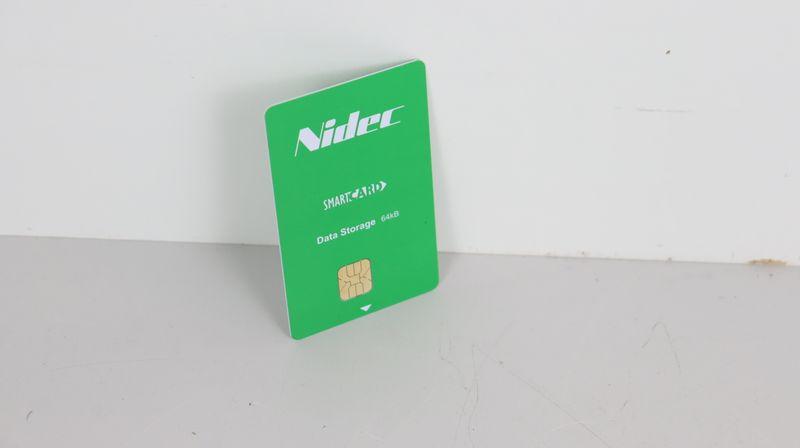 NIDEC SmartCard Smart Card Data Storage: 64kB 64 kB 2214-0010-01 UNUSED