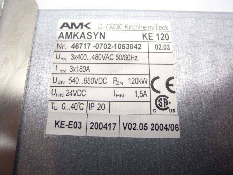 Produktfoto 3 von AMK KE 120 Amkasyn  46717-0702-1053042 120kW 400V KE120 Top Zustand