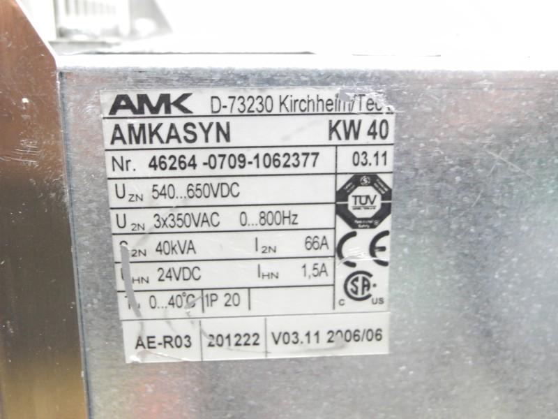 Produktfoto 5 von AMK KW 40 Amkasyn KW40 40kVA 46264-0650 KW-R03 neuwertig