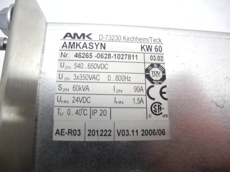 Produktfoto 2 von AMK Amkasyn KW 60 Servo Drive KW60 60KVA + KW-R03 46265 AE-R03 Top Zustand