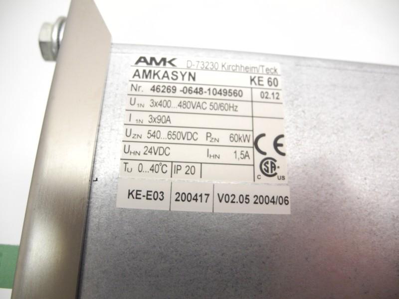 Produktfoto 2 von AMK Amkasyn KE 60 Servo Drive 60kW KE60 46269-0648 KE-E03 Top Zustand