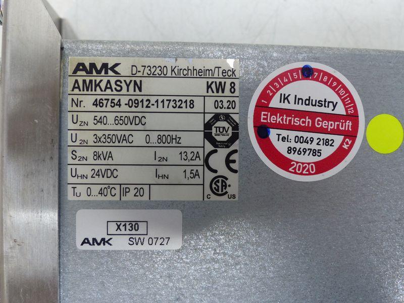 Produktfoto 5 von AMK AMKASYN 46754-0912-1173218 KW 8 KW8 + KW-R03 Top Zustand TESTED