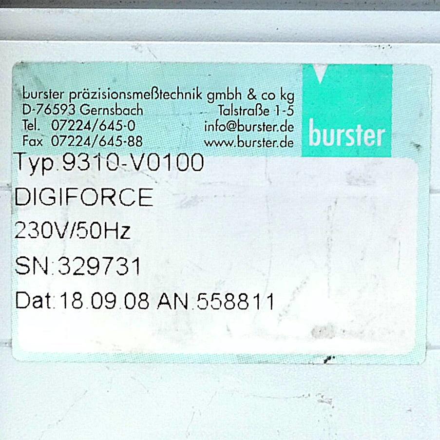 Produktfoto 2 von BURSTER DIGIFORCE