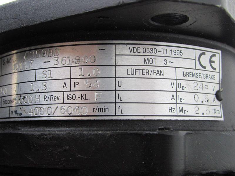 Produktfoto 3 von AMK Servomotor DV5-1-4-IBO DV5-1-4-IB0 UNUSED