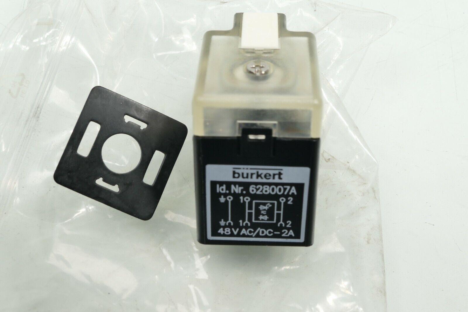 Bürkert Magnetventil 628007A 48V AC/DC-2A