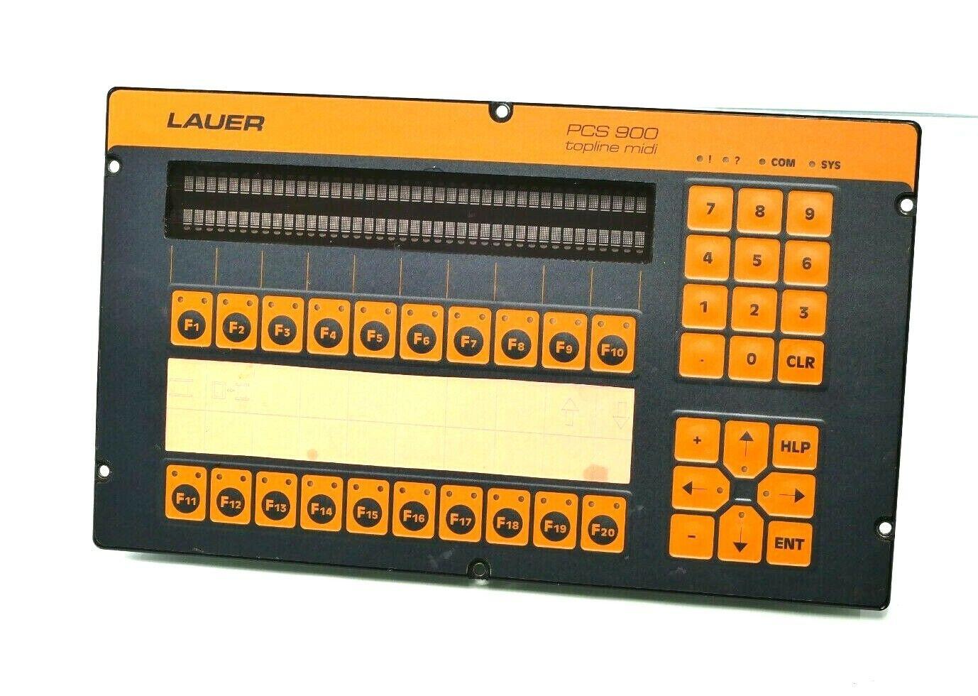 LAUER PCS 900 Operator Panel Topline midi Bedienkonsole | PG 900.202.06