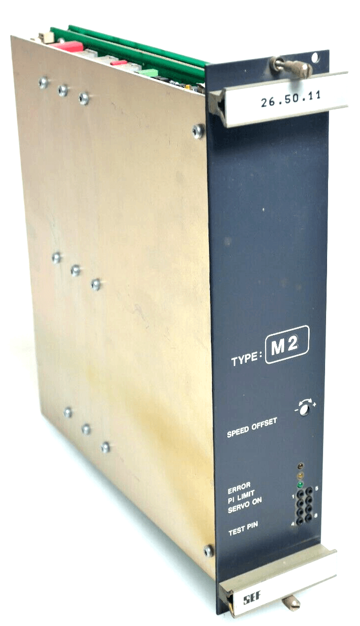 Sieb&Meyer 26.50.11 Servo Drive 26.50.0001 Type M2