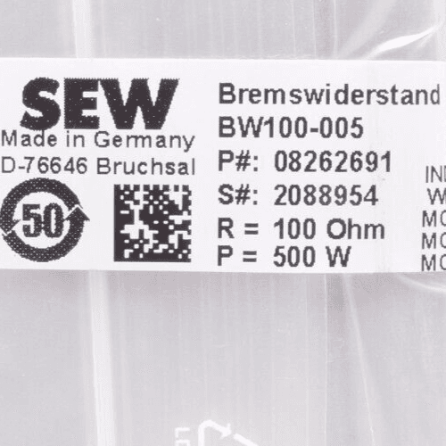 Produktfoto 3 von Sew Eurodrive BW100-005 Bremswiderstand 08262691