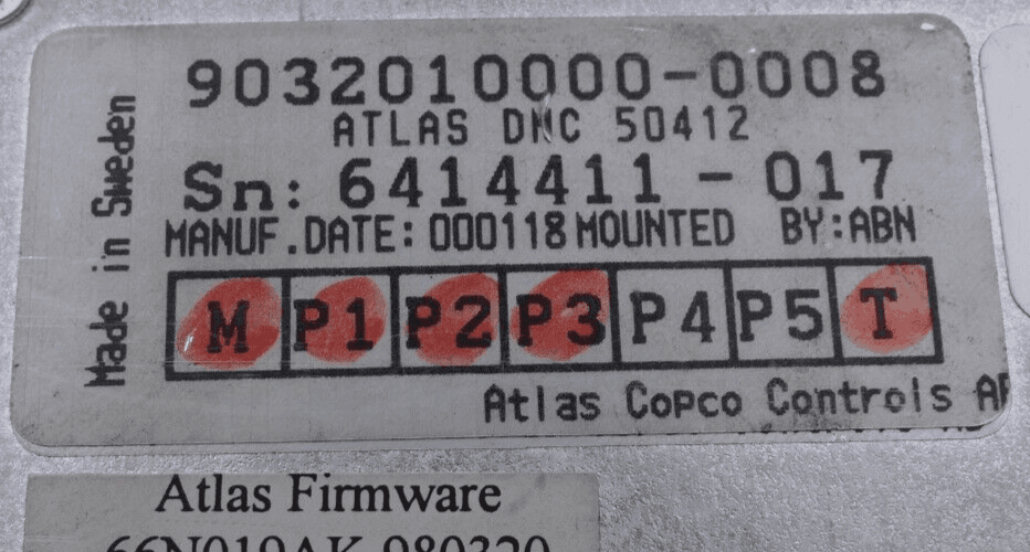 Produktfoto 4 von Atlas Copco Digital Motion Controller | 9032010000-0008 Atlas DMC | DMC50412