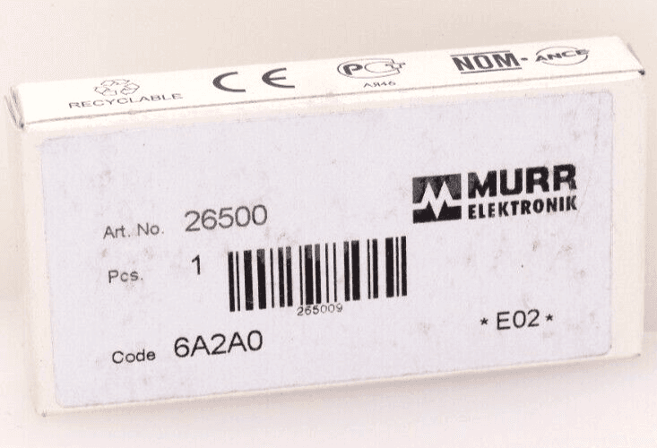 Produktfoto 1 von 3x Murr Elektronik 26500 Siemens Schaltgerätentstörmodul | E:02