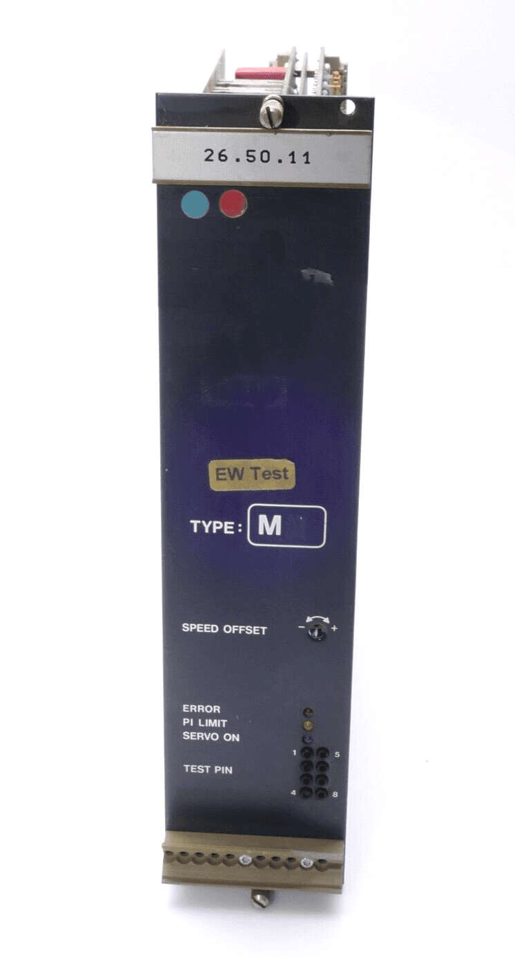 Sieb&Meyer 26.50.11 Servo Drive 26.50.0001 Type M