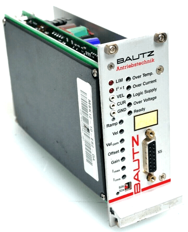 Bautz MSK12-10-ES2-DA Servo Amplifier