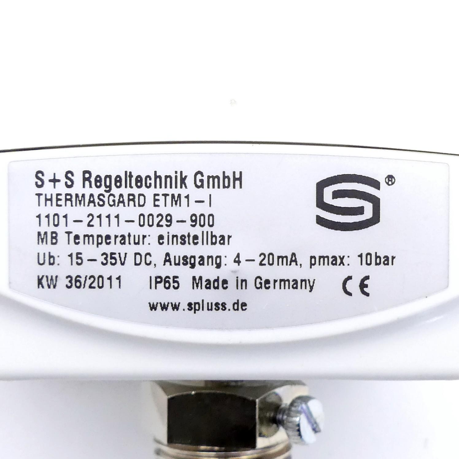 Produktfoto 2 von S+S REGELTECHNIK Temperaturmessumformer