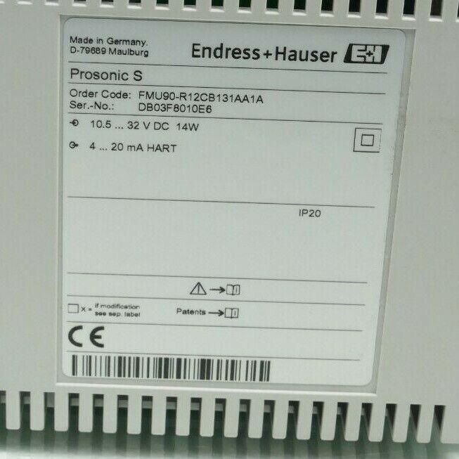 Produktfoto 2 von Endress+Hauser FMU90-R12CB131AA1A Prosonic S