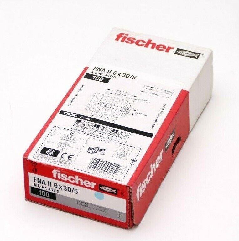 Produktfoto 1 von Fischer FNA II 6x30/5 100 St.