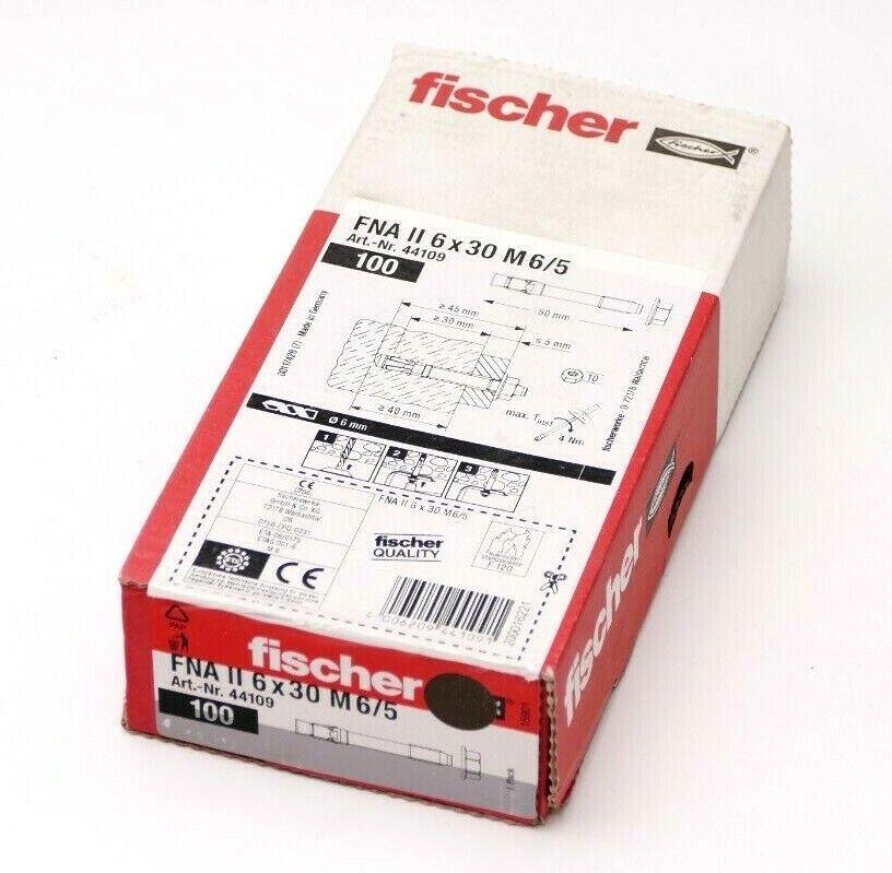 Produktfoto 1 von Fischer FNA II 6x30 M6/5 100St.