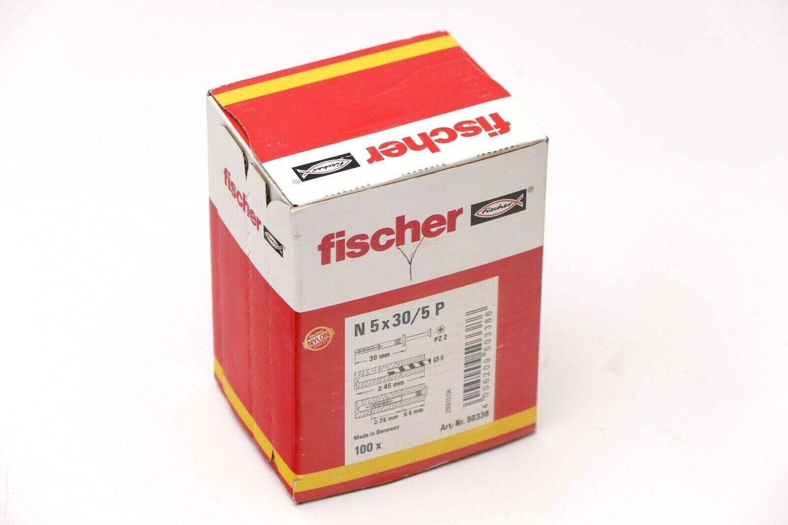 Produktfoto 1 von Fischer Nageldübel N 5x30/5 P 100St.