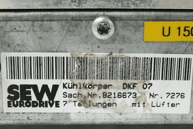 Produktfoto 3 von SEW Eurodrive 8216673, DKF 07 Kühlkörper mit Lüfter