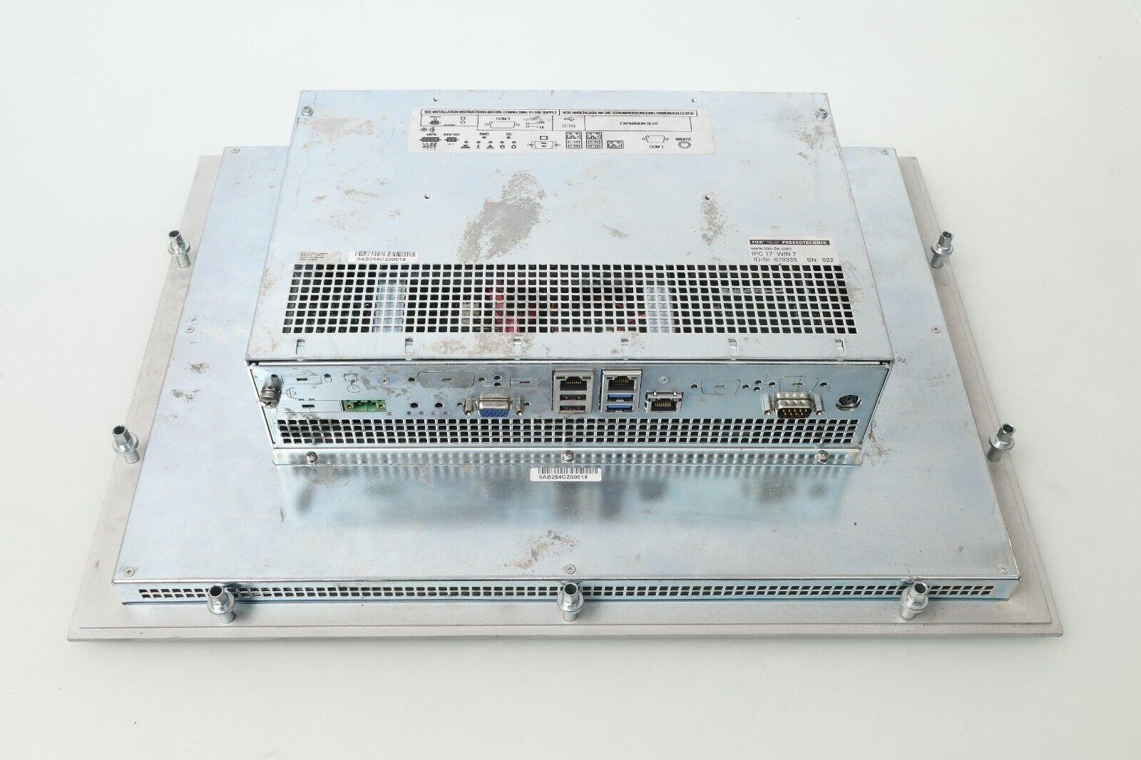 Tox Pressotechnik IPC 17  WIN 7 HT3000 Panel 679335