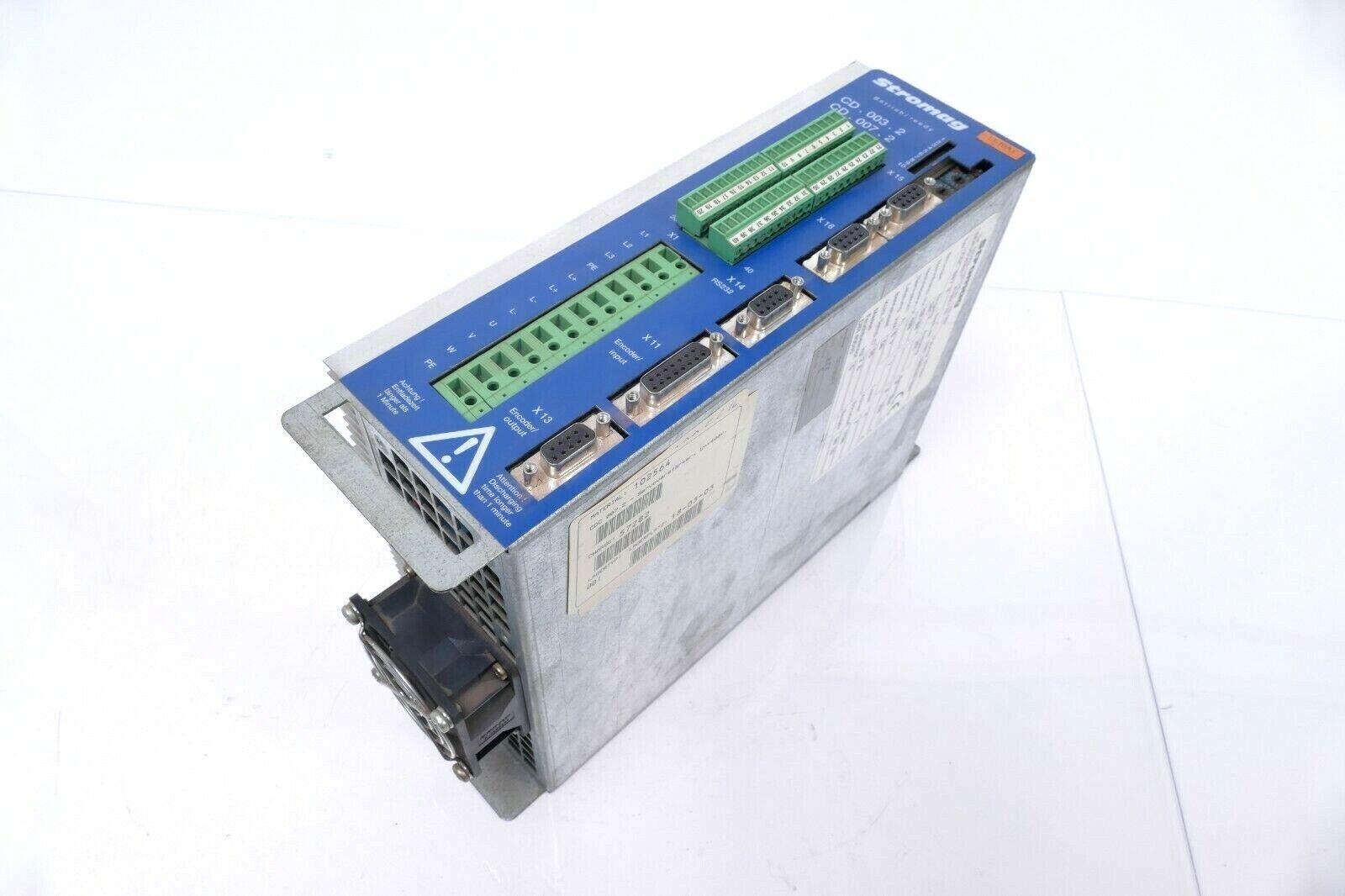 Stromag Lust Servo Drive CDC 007.2 185-100298-000 400V 5,7kVA 7A TOP ZUSTAND