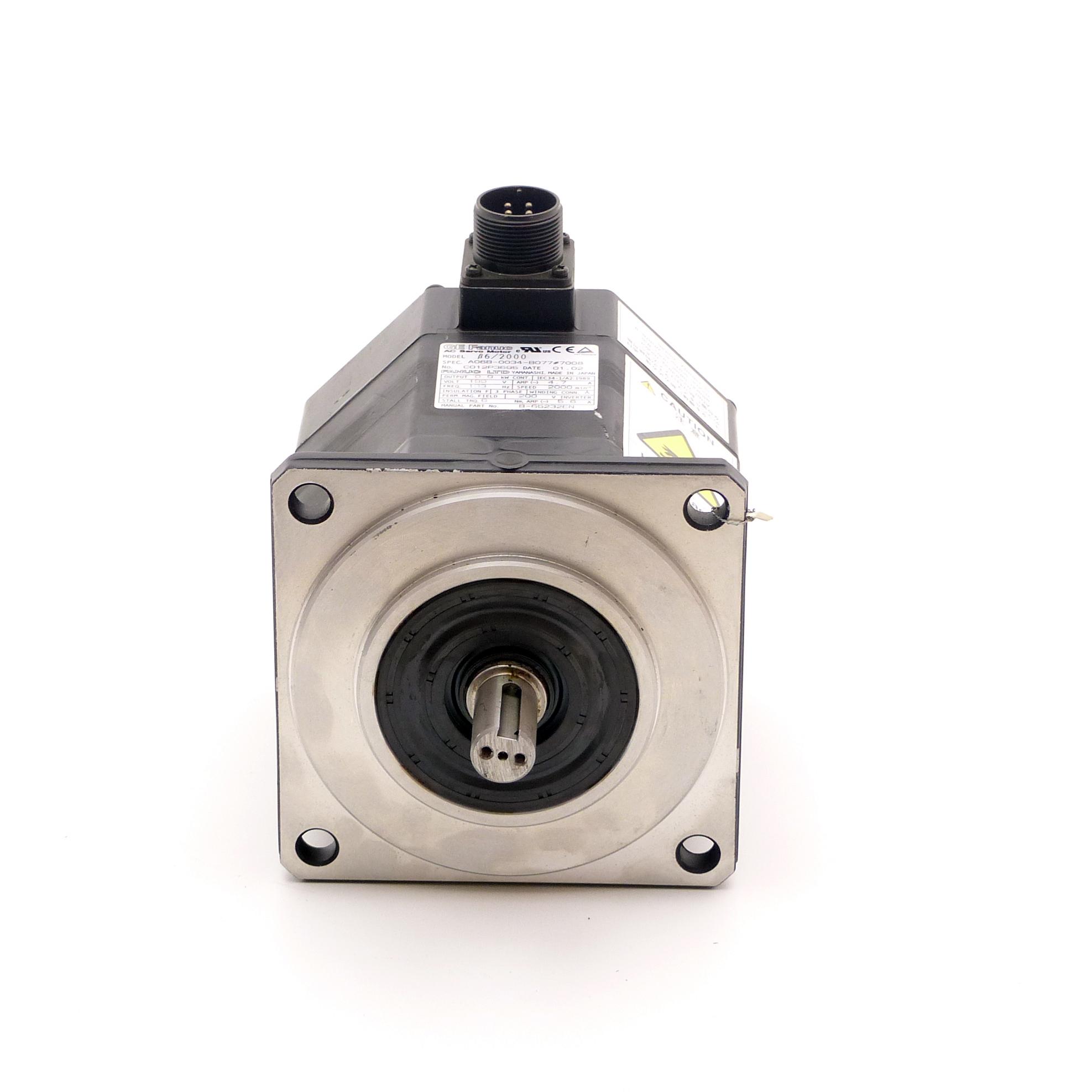 Produktfoto 4 von FANUC Servomotor A06B-0034-B077#7008