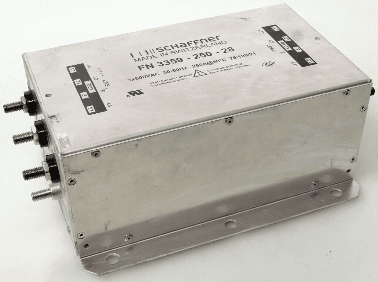 Produktfoto 2 von Schaffner High-current EMC/RFI Filter FN 3359-250-28