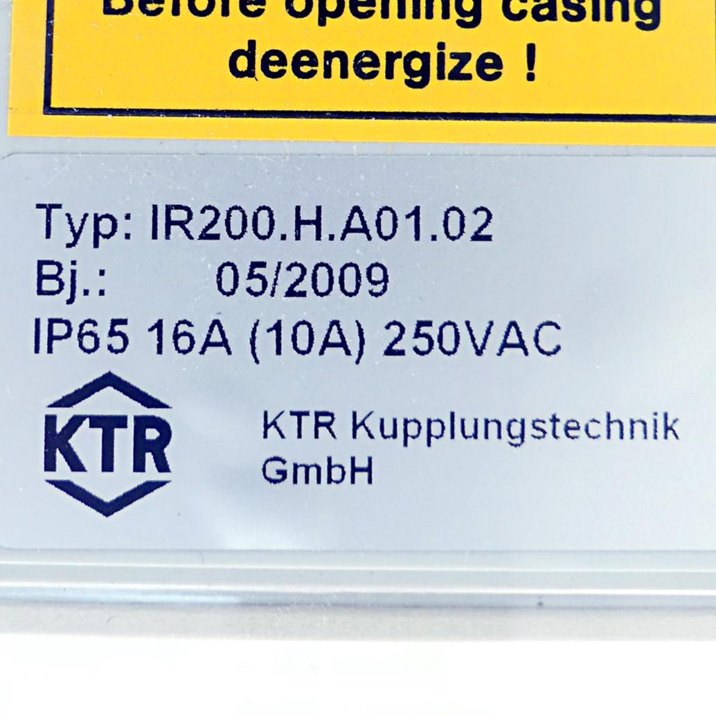 Produktfoto 2 von KTR Temperaturregler IR200.H.A01.02