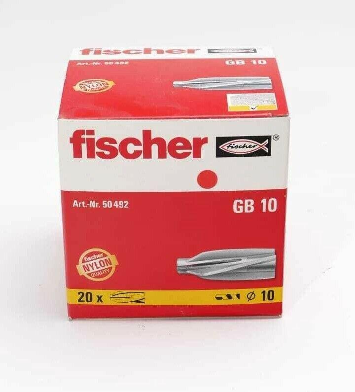 Produktfoto 1 von Fischer GB10 Gasbetondübel 20St.