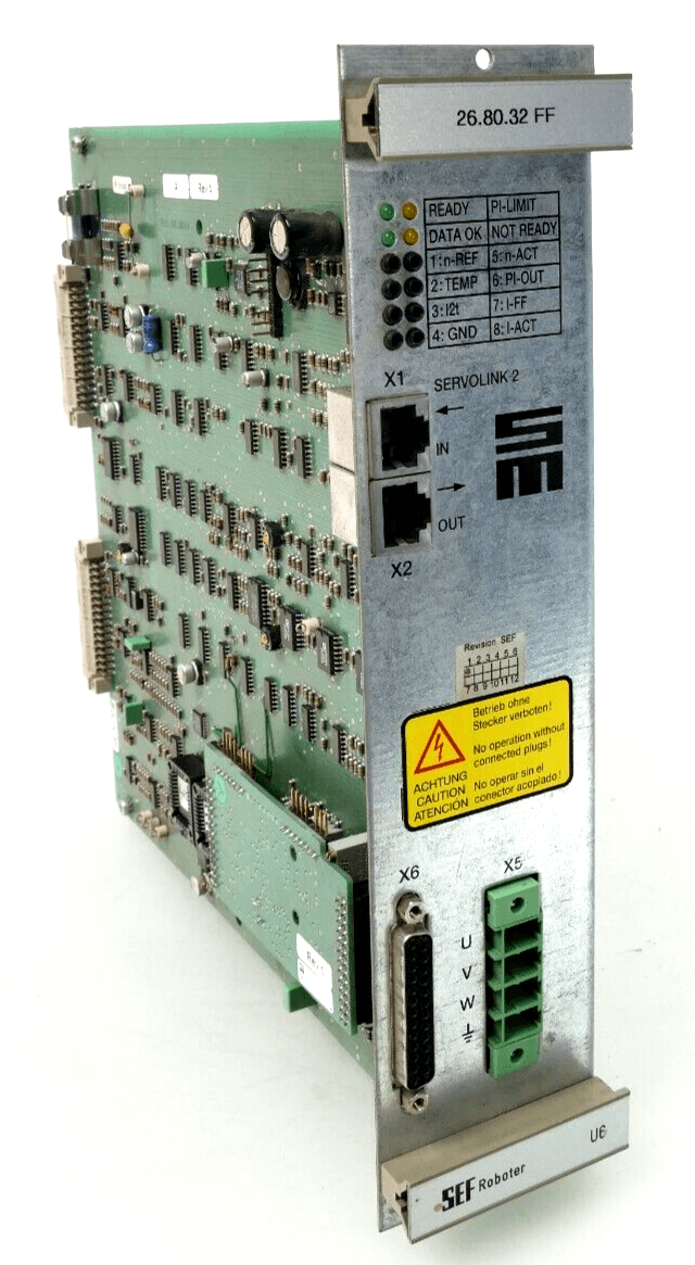 SEF Roboter U6 Verstärker 26.80.32FF