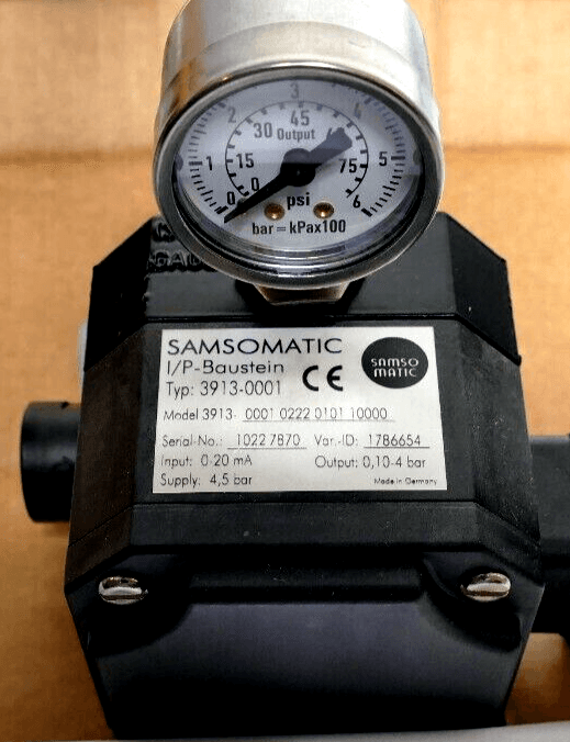 Produktfoto 3 von Samsomatic 3913 I/P-Umformer 1786654 | 3913-0001 0222 0101 10000 | 3913-0001