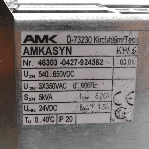 Produktfoto 4 von AMK AMKASYN KW5 Servomodul | 46303-0427-924562