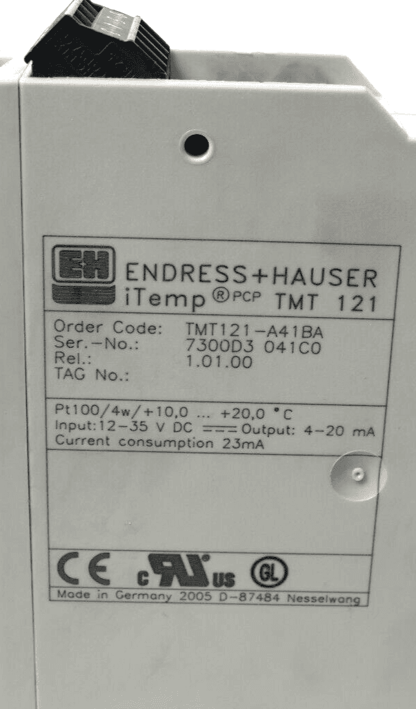 Produktfoto 3 von Endress+Hauser Temperaturtransmitter TMT 121 | TMT-A41BA