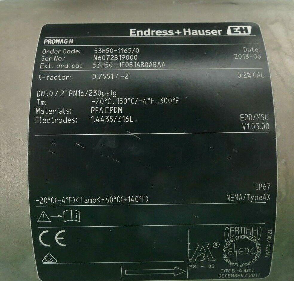 Produktfoto 5 von Endress+Hauser 53H50-1165/0 | 53H50-UF0B1AB0ABAA | Durchflussmesser