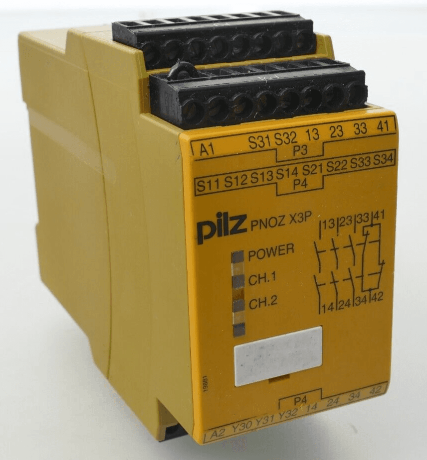 PILZ 777310 Sicherheitsrelais PNOZ X3P 24VDC 24VAC 3n/o 1n/C 1so