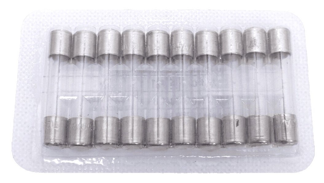 10x Schurter 0034.3428 FST Fuse-Links 6,3x32mm (1/4x1/4") T 12,5A/250V