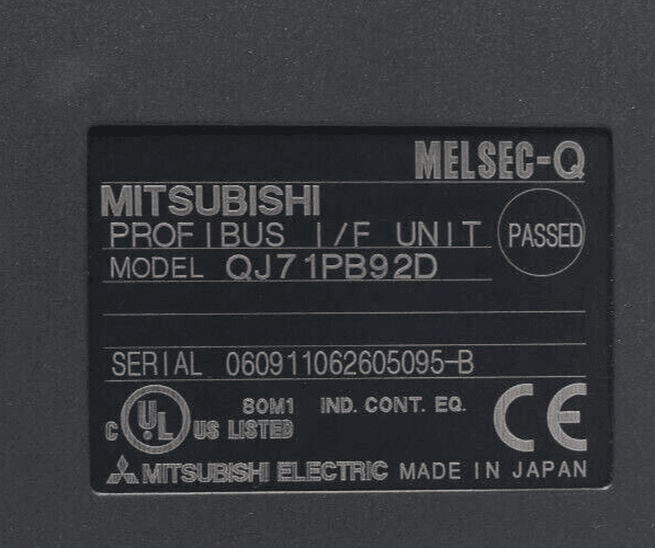 Produktfoto 4 von Mitsubishi Melsec-Q Profibus I / F Unit | QJ71PB92D