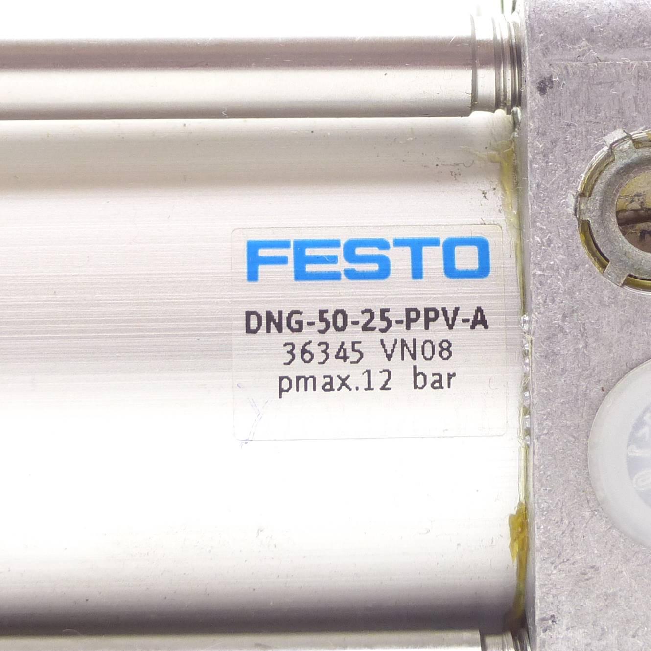 Produktfoto 2 von FESTO Normzylinder DNG-50-25-PPV-A