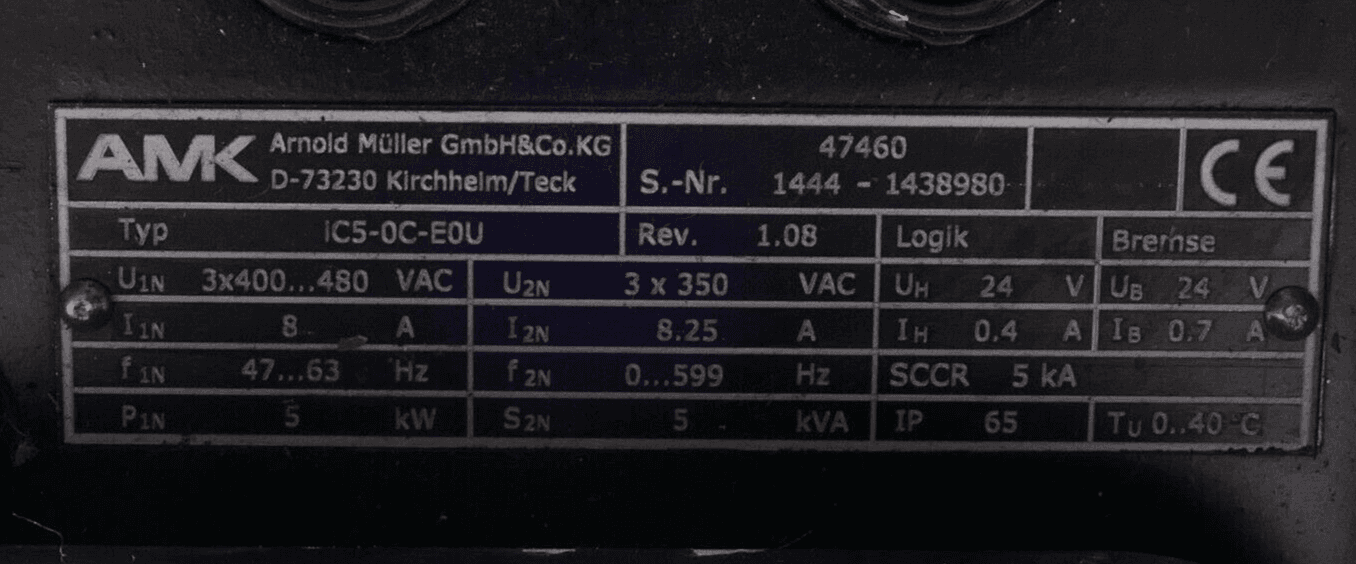 Produktfoto 3 von AMK IC5-0C-E0U Servo Converter Rev.:1.08