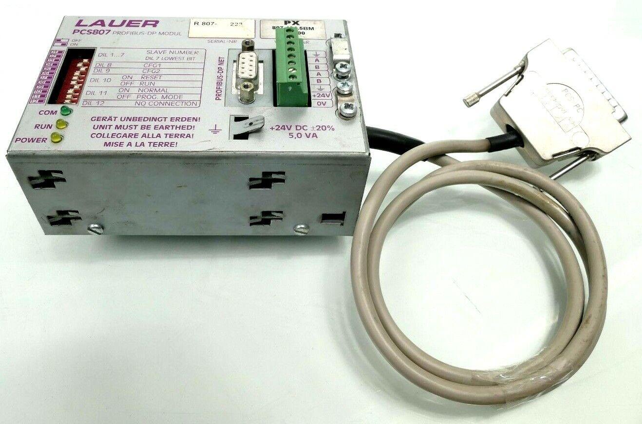 LAUER PCS807 Profibus-DP Modul PX 807.101.5BM 050500