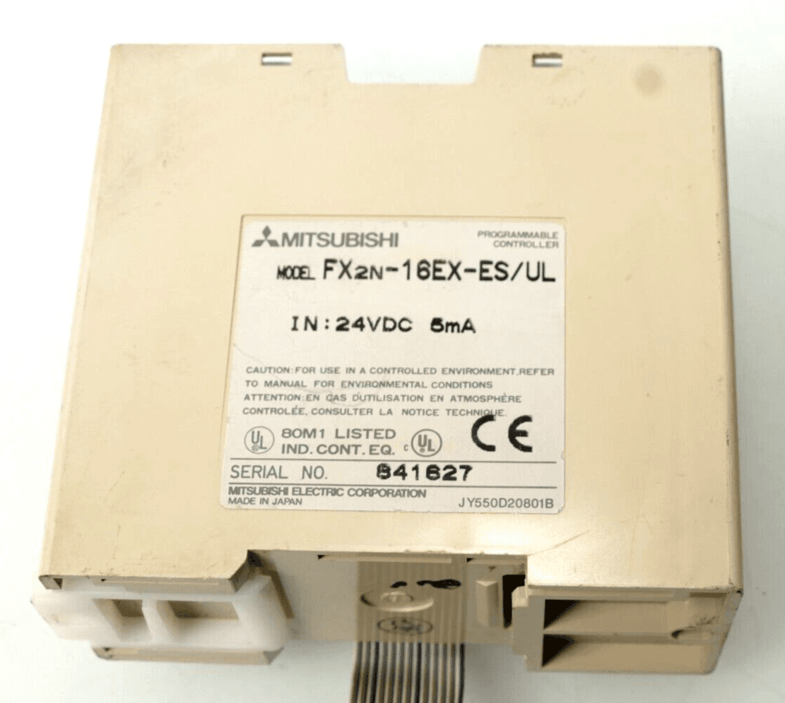 Produktfoto 2 von Mitsubishi FX2n-16EX-ES/UL | 24VDC 5mA