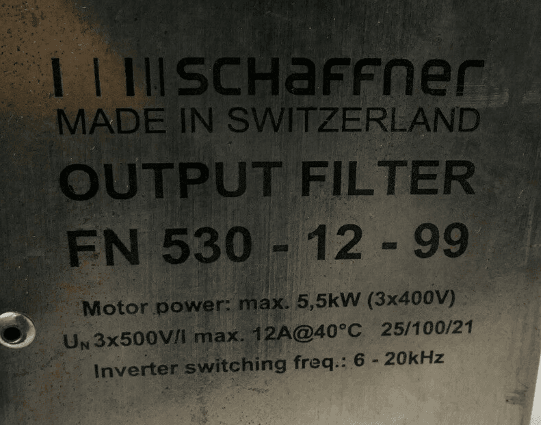 Produktfoto 2 von Schaffner Output Filter FN530-12-99