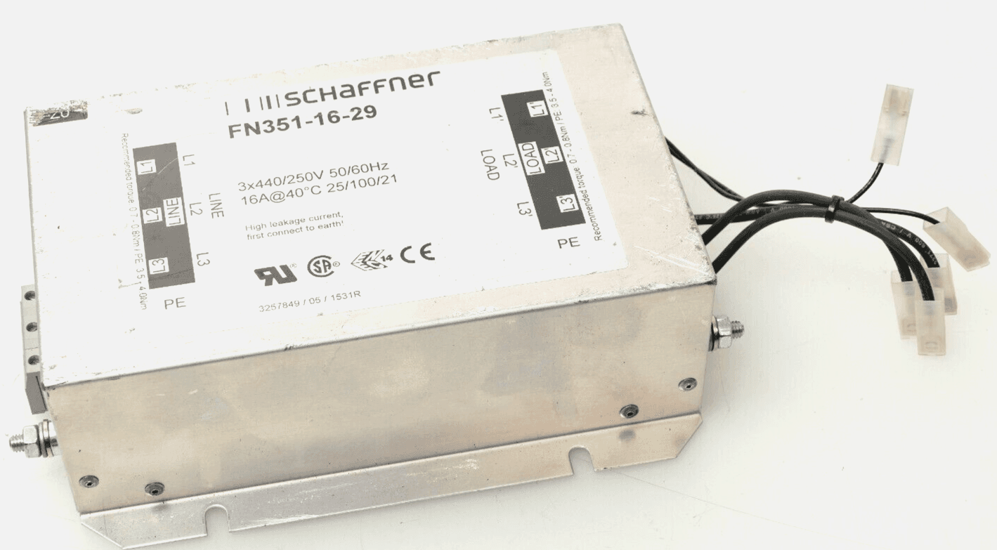 Schaffner Stromversorgungsleiter FN351-16-29 | 3x440/250V 50/60Hz