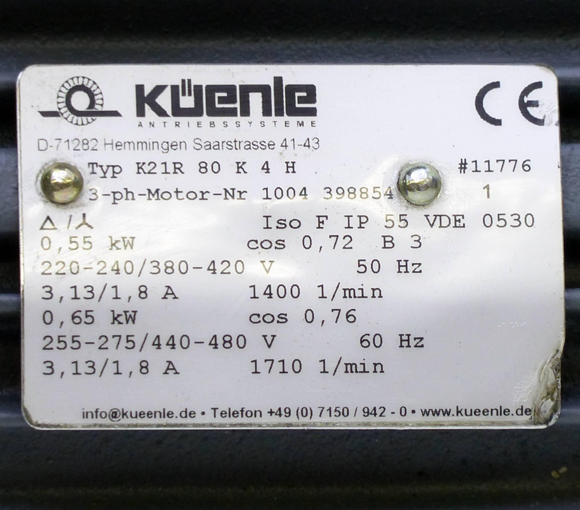 Produktfoto 2 von KüENLE Drehstrommotor