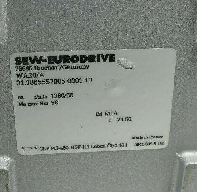 Produktfoto 4 von SEW Eurodrive Getriebemotor WA30 DRS71M4BE1/TF/V