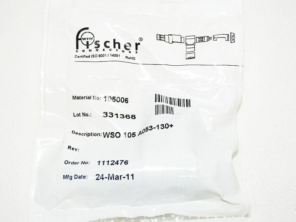 Produktfoto 2 von Fischer Connectors Adapter WSO 105 A053-130+ 4-Pin-Stecker der 105-Serie Neu