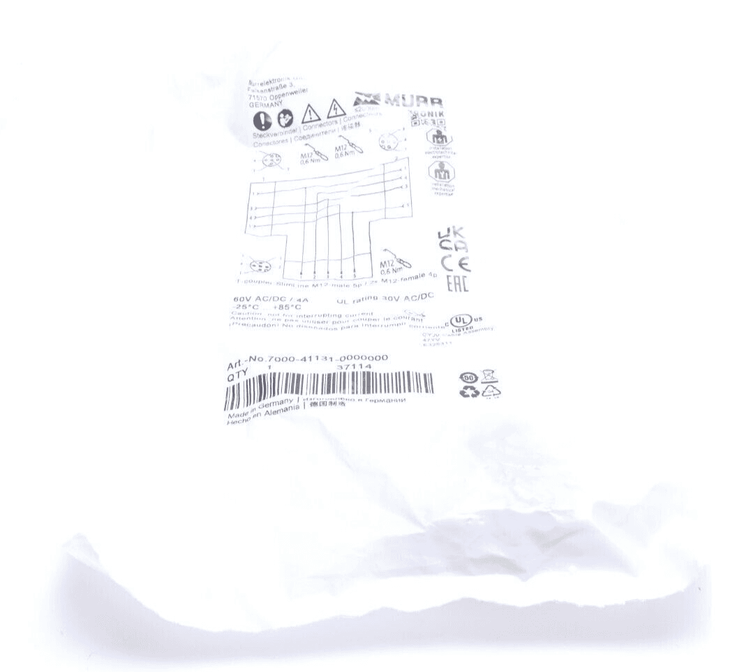 Produktfoto 1 von MURR ELEKTRONIK 7000-41131-0000000 T-Coupler