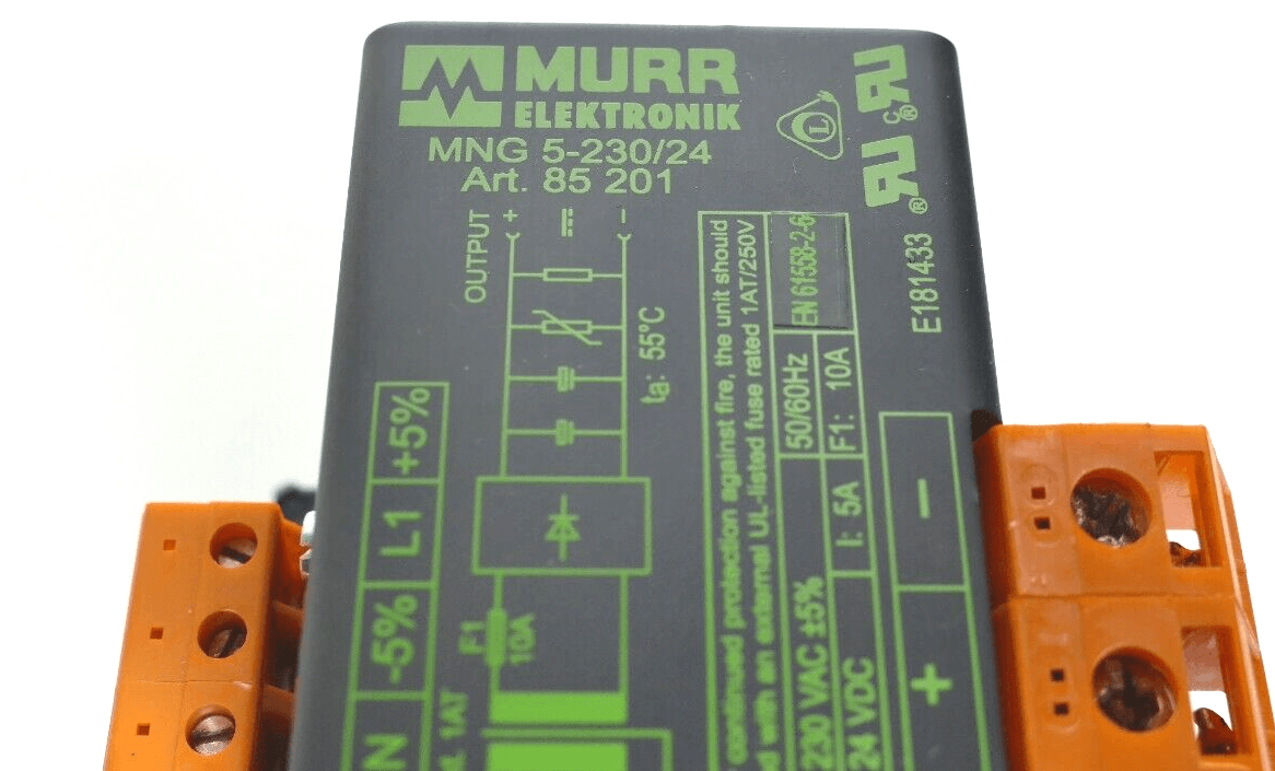 Produktfoto 4 von Murr Elektronik Netzteil MNG 5-230/24 | 85201 |  F1:10A