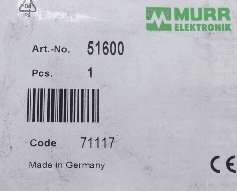 Produktfoto 3 von Murr Elektronik 51600 Ausgangsrelais 24V AC/DC-15mA | 250V AC/DC | 8A | IP20