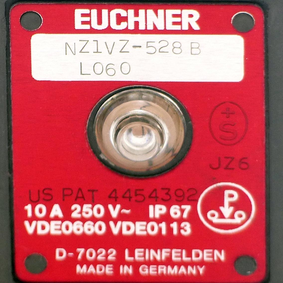 Produktfoto 2 von EUCHNER Sicherheitsschalter NZ1VZ-528EL060-M