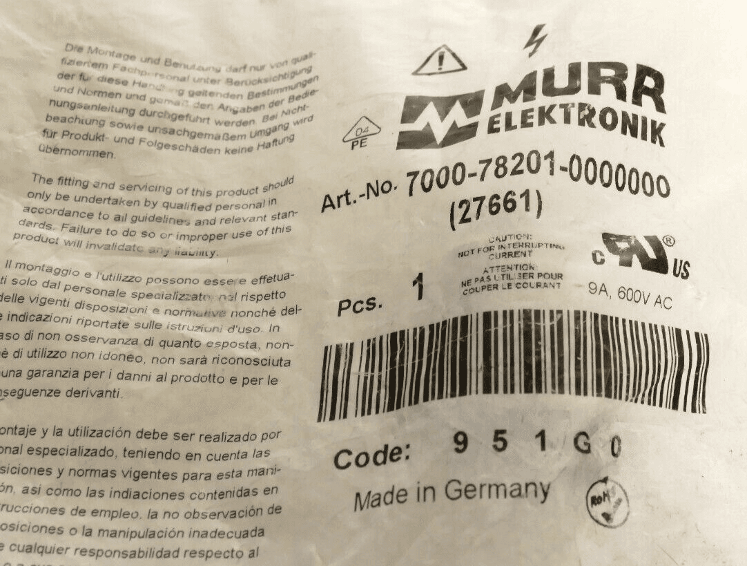 Produktfoto 2 von MURR Elektronik 7/8'' Bu. 0° Schraubklemmanschluss 7000-78201-0000000